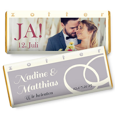 Ihre Hochzeitsschokolade