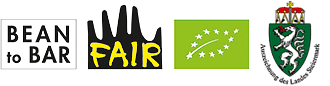 Zotter Organic + Fair + Bean-to-Bar, awarded with the Styrian coat of arms